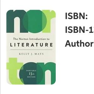 norton’s intro to lit 13 edition